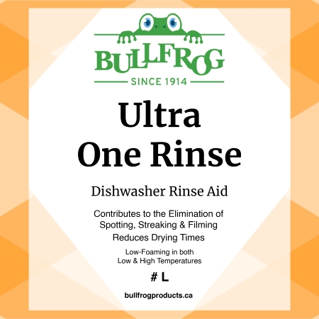 Ultra One Rinse front label image